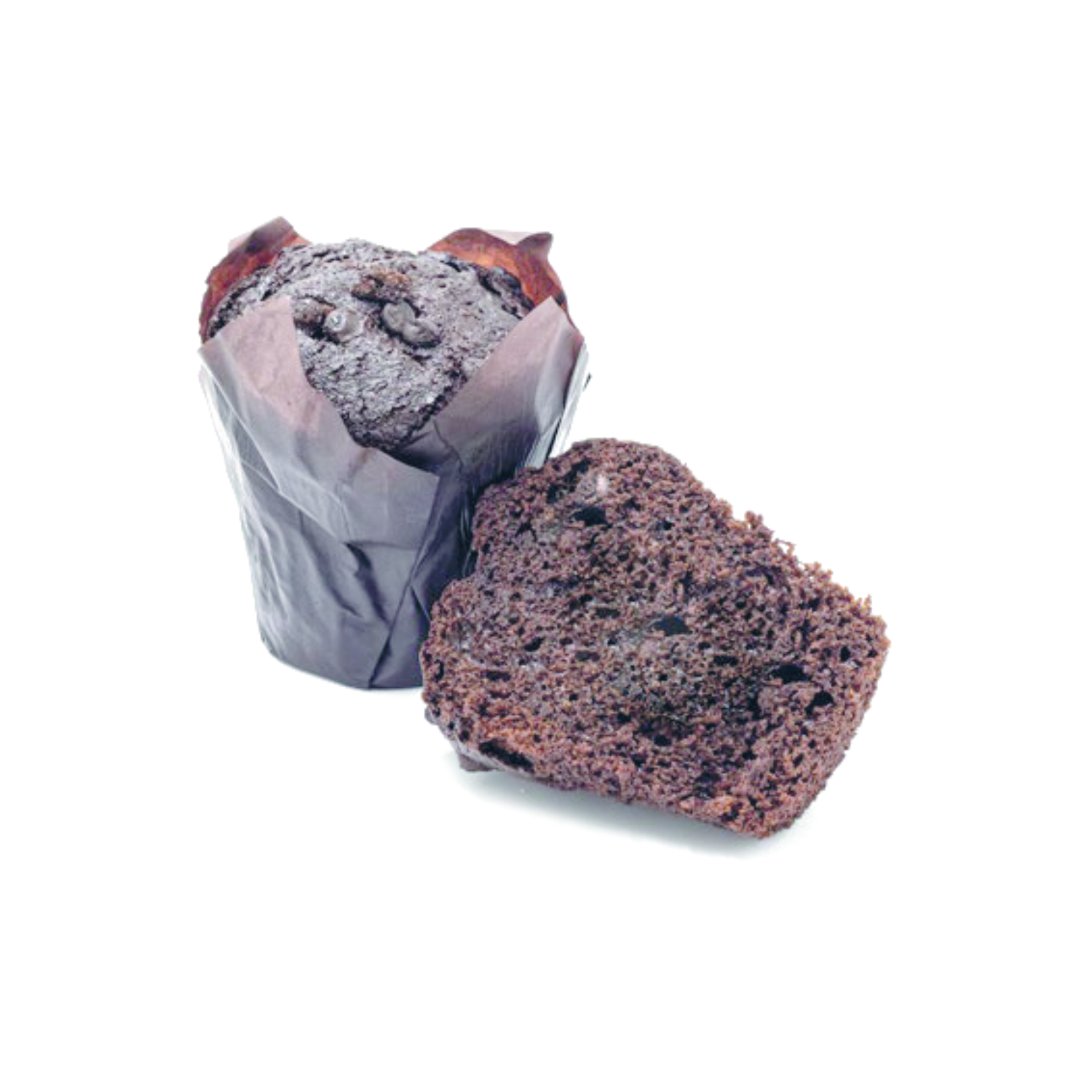Mrożone muffiny z kawałkami czekolady 100g opak.24 szt