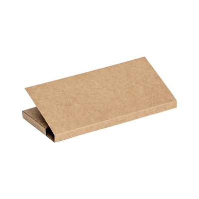 Pudełko na tabliczkę czekolady brązowe 191x158x10 mm opak.100 szt.