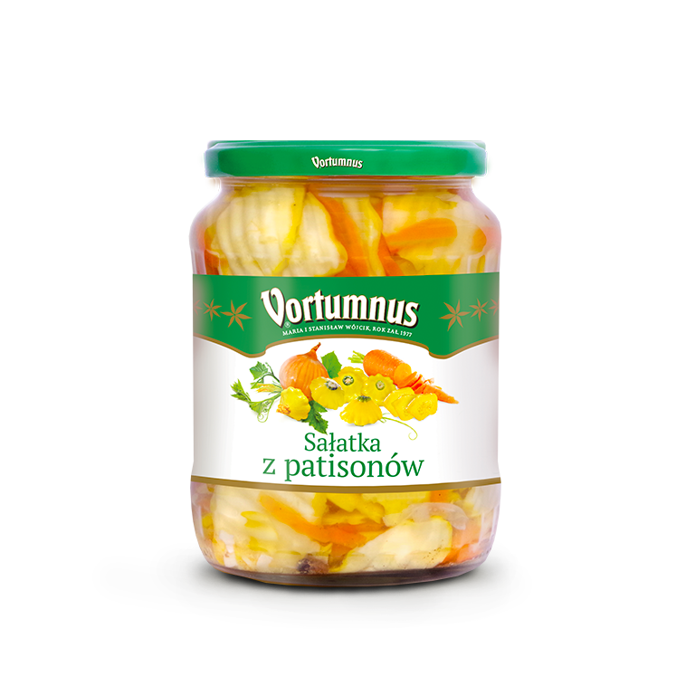 Sałatka z patisonów 660 g Vortumnus