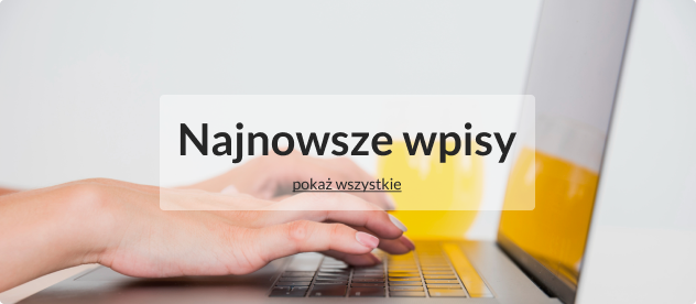 Baner sekcji blog na SG